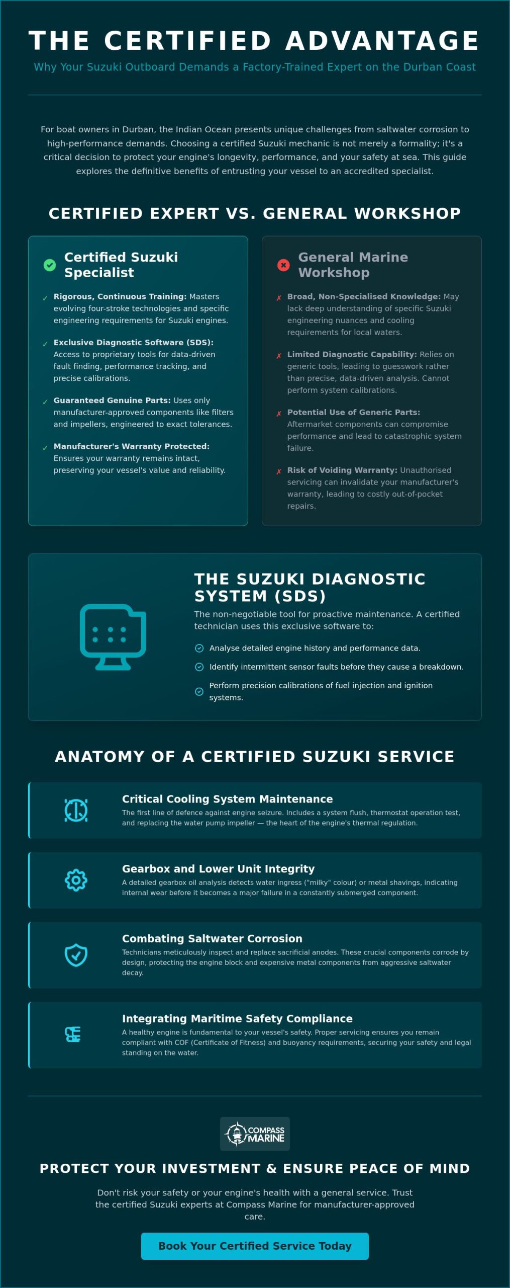 Certified Suzuki Mechanic in Durban: Expert Marine Engine Care